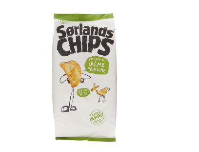 Sørlandschips 200g