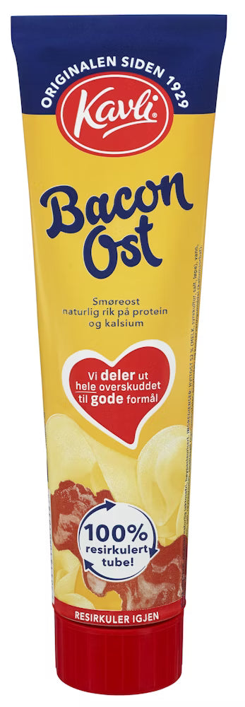 Norwegian tubed cheese (Tubeost)