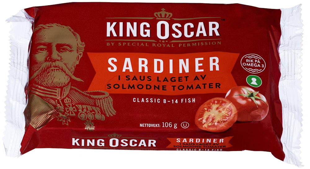 King Oscar Sardines in Tomato Sauce