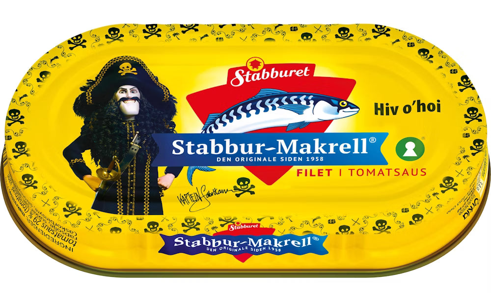 Stabur-makrell (Mackerel in tomato sauce/Makrell i tomat)
