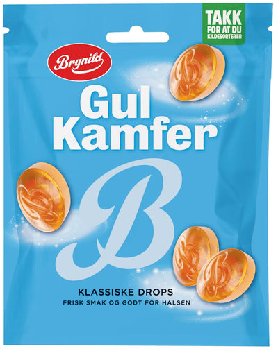 Gul Kamfer/Yellow Camphor lozenges