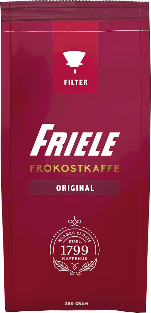 Friele Coffee (Filter Ground, breakfast blend)