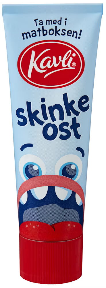 Norwegian tubed cheese (Tubeost)