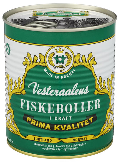 Vesteraalens fish balls