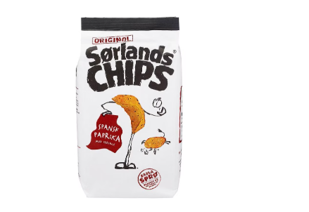 Sørlandschips 200g